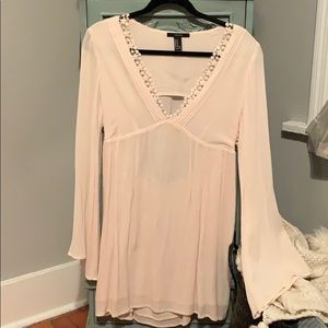 Forever 21 cream dress